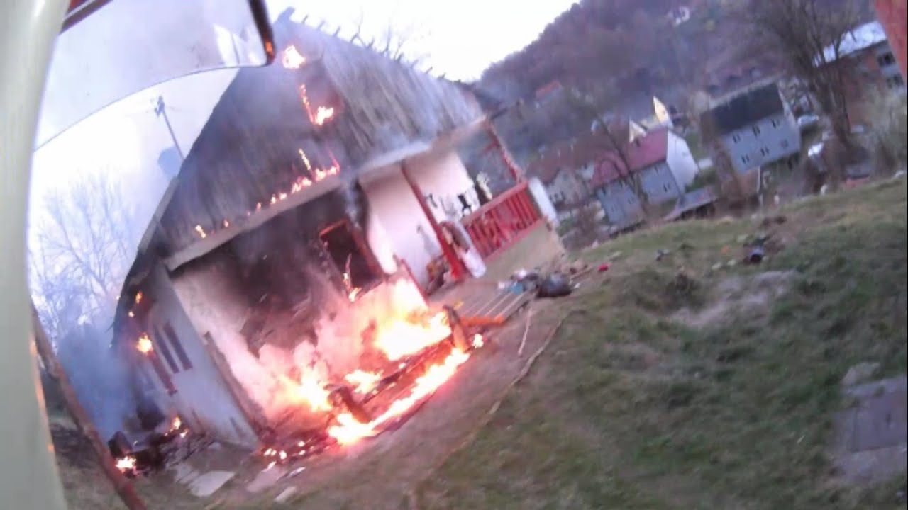 Požar kuće (11) / House fire (11) - Vatrogasci Prijedor 15.03.2020.