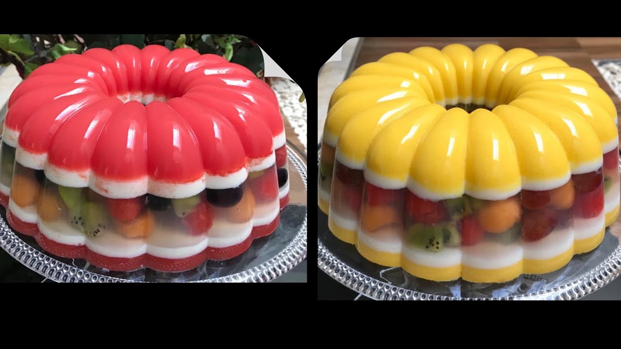 PUDING MANGGA BUAH KACA #pudingkekinian