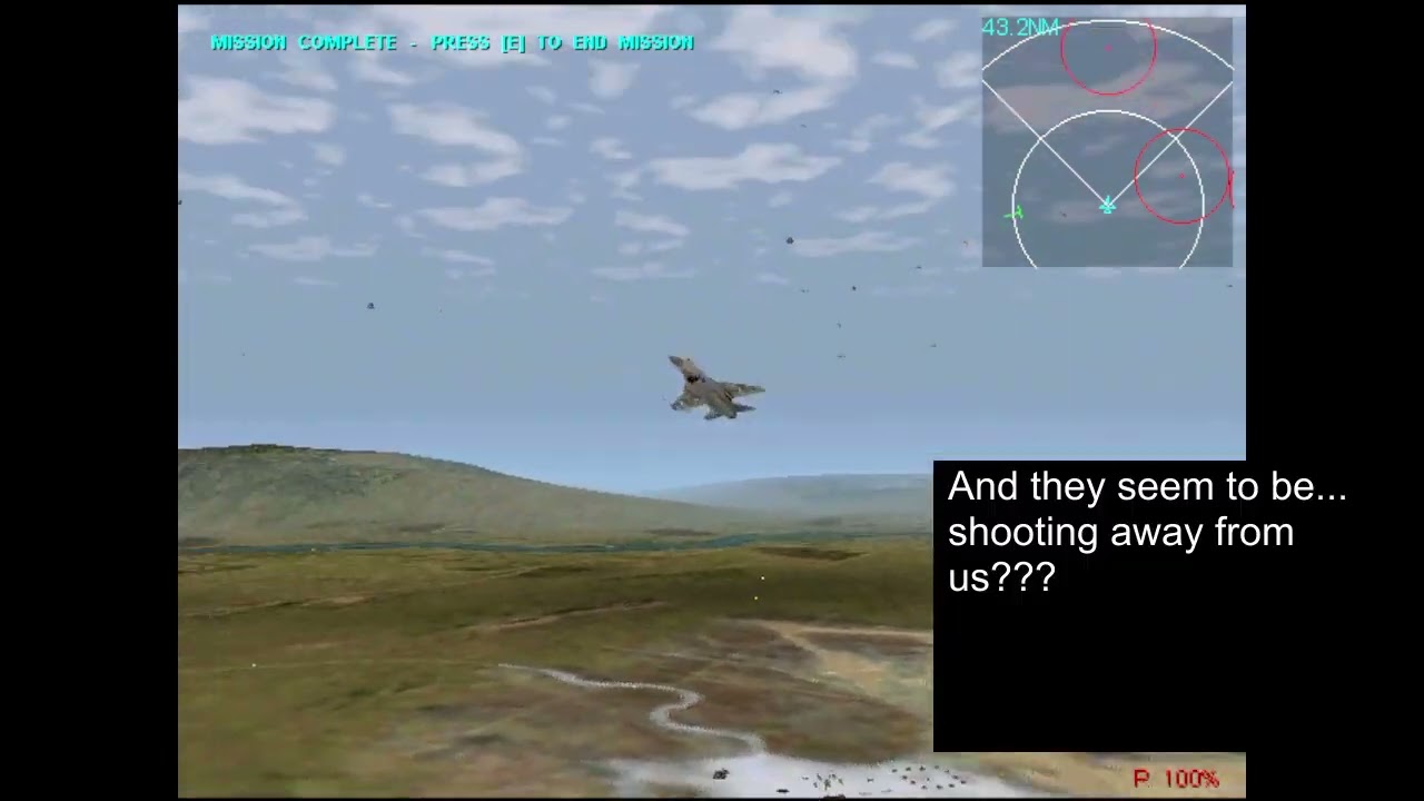 Ineffective Triple-A since F-16 Multirole Fighter