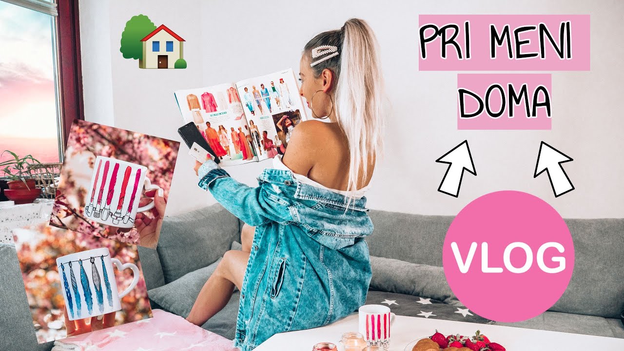 VLOG: PRI MENI DOMA ... | EVINA LEPOTILNICA