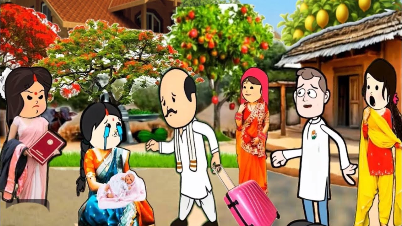 बुढ़ौती में लडका पैदा कीही बुढा  पतोहिया किहीन जीना हराम/मस्त अवधि कार्टून वीडियो/#saasbahukahani