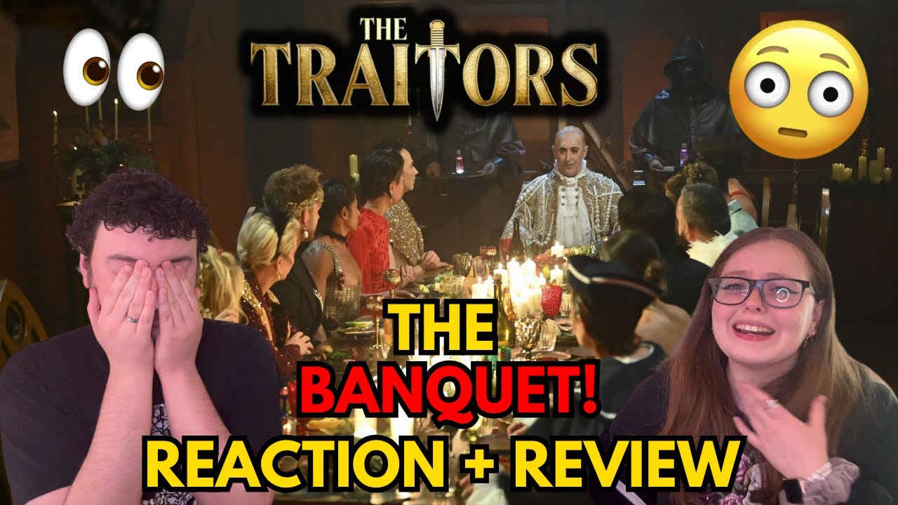 «Предатели», 4 сезон, 6-7 серии | Безумный банкет! | Реакция и обзор #TheTraitors