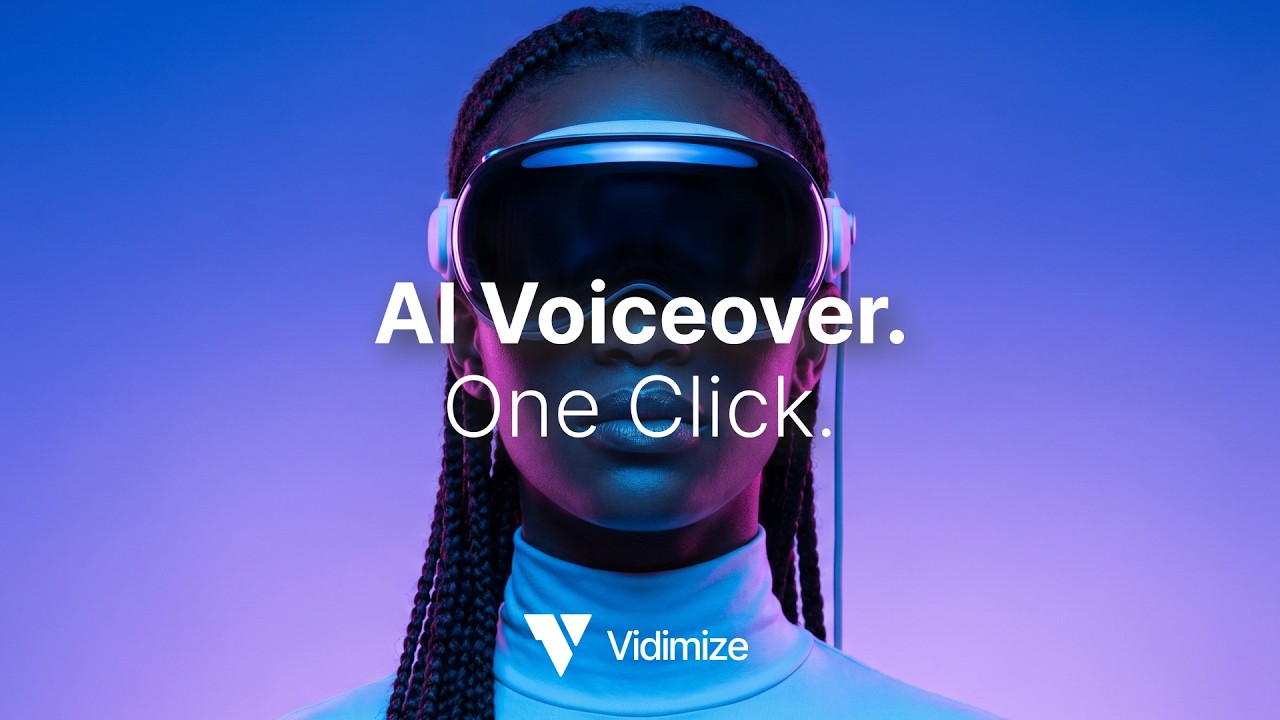 How to Generate AI Voiceover with Vidimize &mdash; Any Language, Any Voice