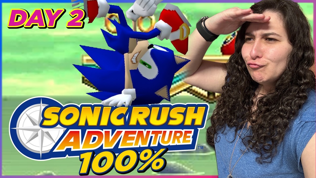 100% Completing Sonic Rush Adventure (DAY 2) !discord !sonic