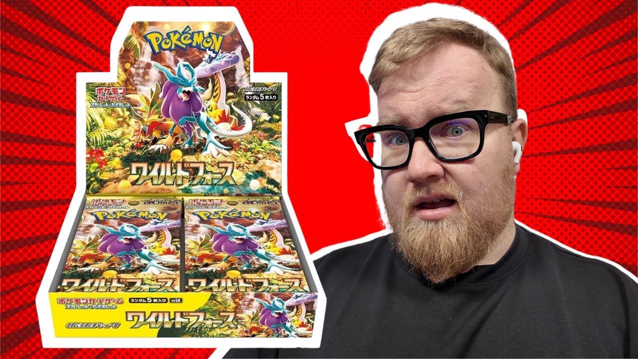 WILD FORCE unboxing BOOSTER BOXA (sv5K)