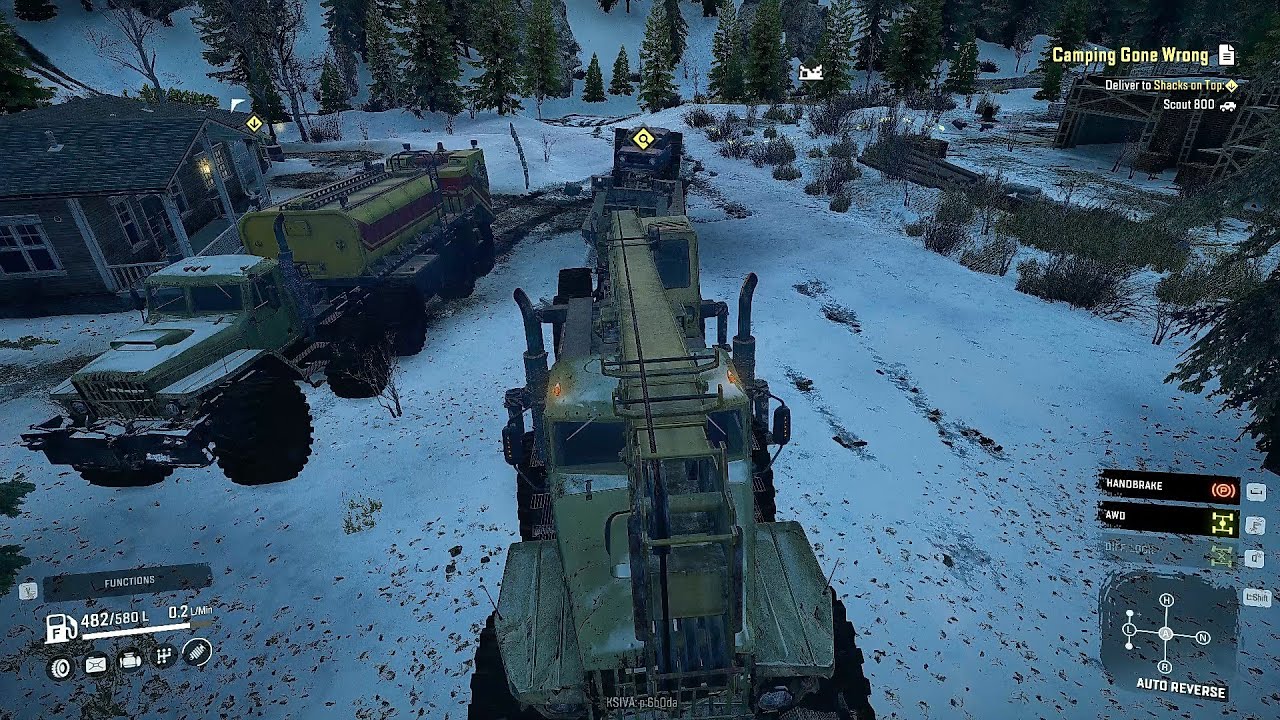 SnowRunner, Yukon, Ep 4, (It Was A Battle All The Way But I Won!!!)