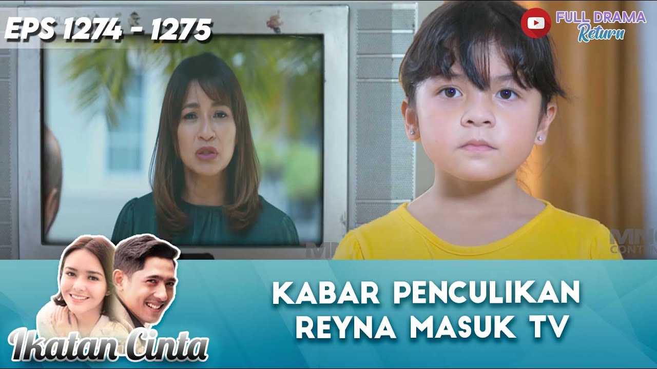 REYNA KAGET MELIHAT KABAR PENCULIKAN DIRINYA MASUK TV | IKATAN CINTA | eps 1275 (4/5)