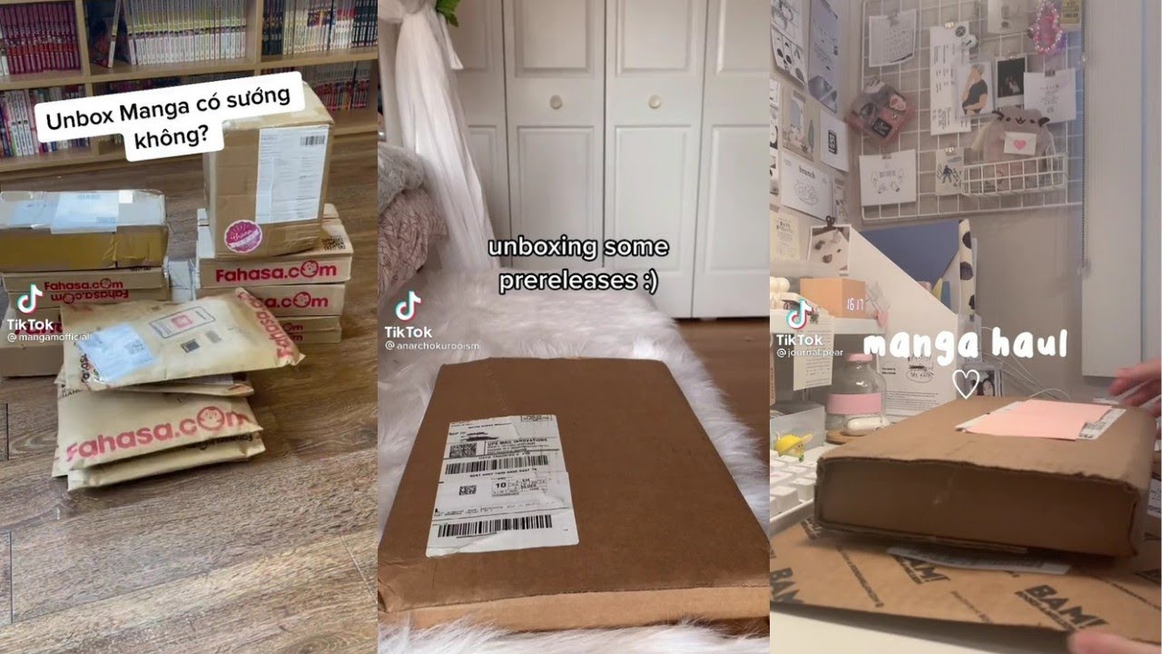 manga • unboxing • haul 2.0📦📚//tiktok
