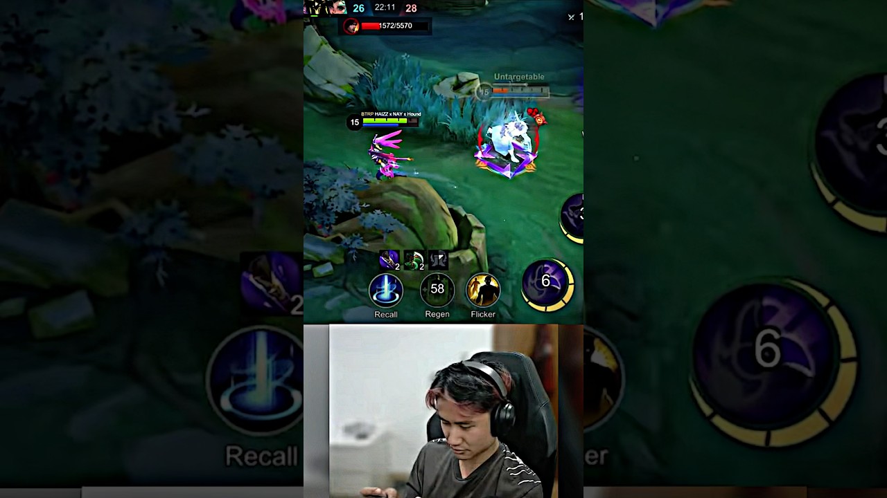 Partyan VIP HAIZZ vs Partyan VIP Spade Hansen 😱 #mobilelegends #mlbb #mlbbcreatorcamp