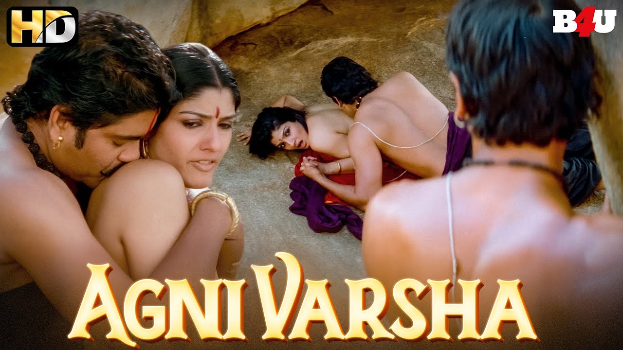 Bollywood period drama movie - Multiple star cast Amitabh Bachchan, Raveena Tandon - AGNI VARSHA