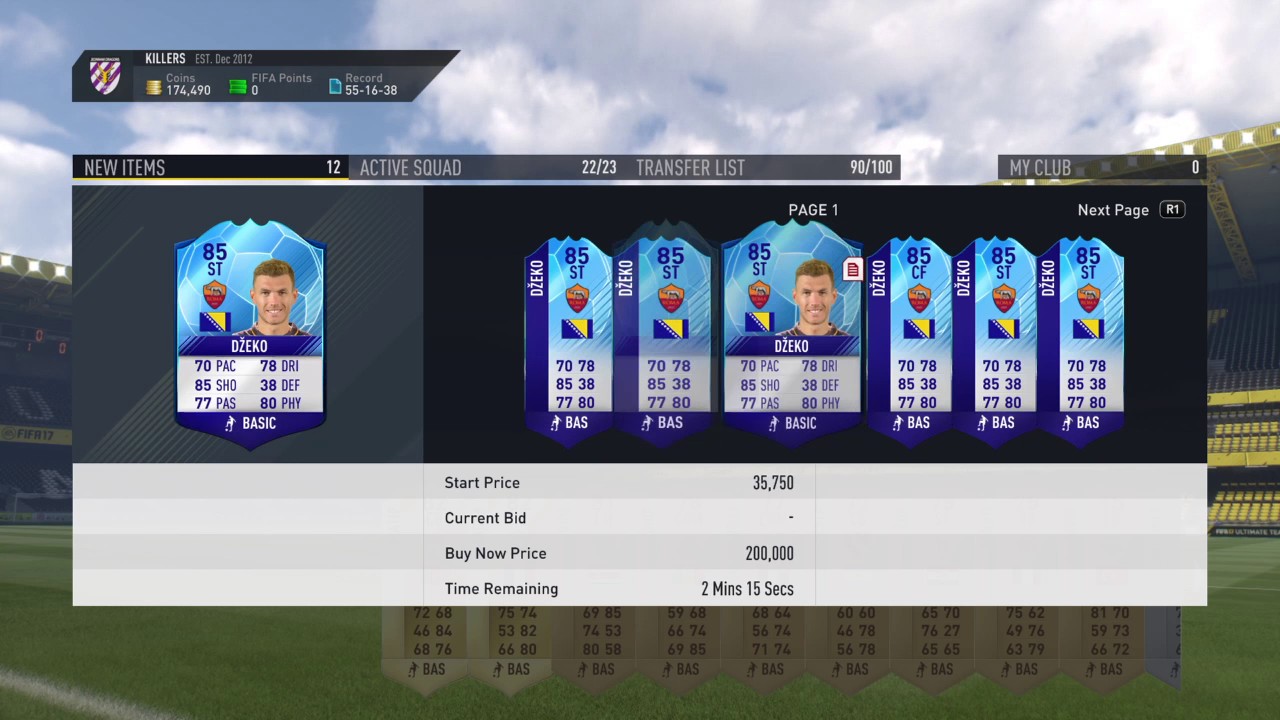 Blue Card in a Pack!!