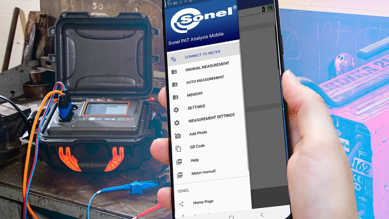 Pat Analysis Mobile: remote control of the PAT-86 meter