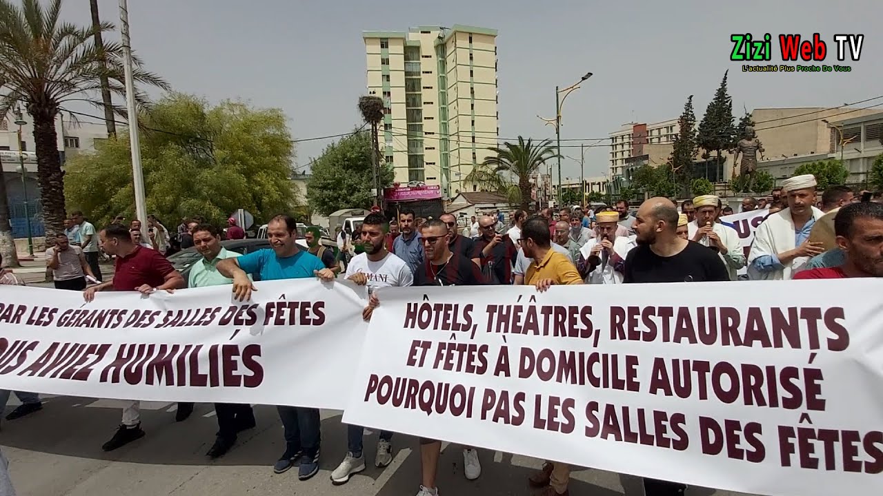 Marche à Tizi-Ouzou Avec 