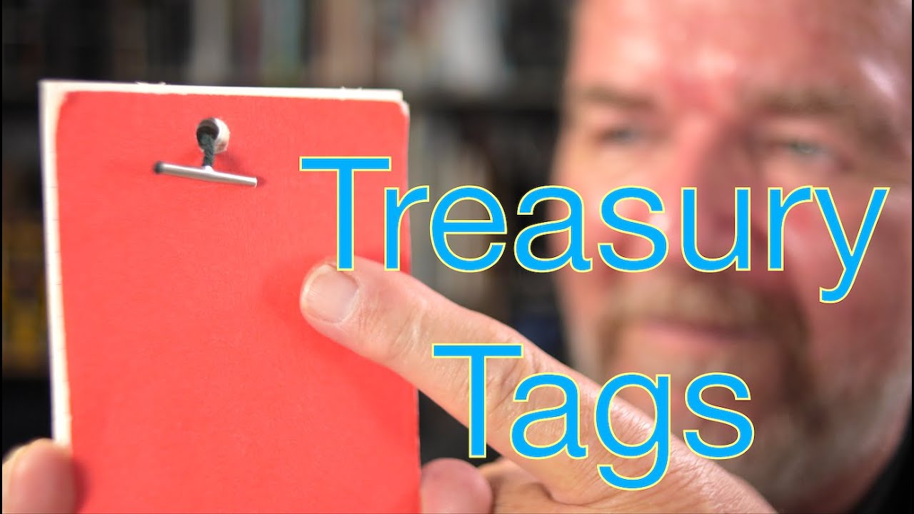 Confessions of an Office Supply Junky Episode 38: Treasury Tags