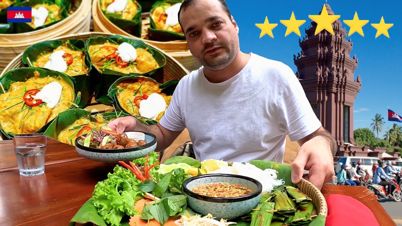 AM MANCAT LA CELE MAI BUNE RESTAURANTE DIN ORAS SI AM RAMAS DEZAMAGIT! (PHNOM PENH, CAMBODGIA)