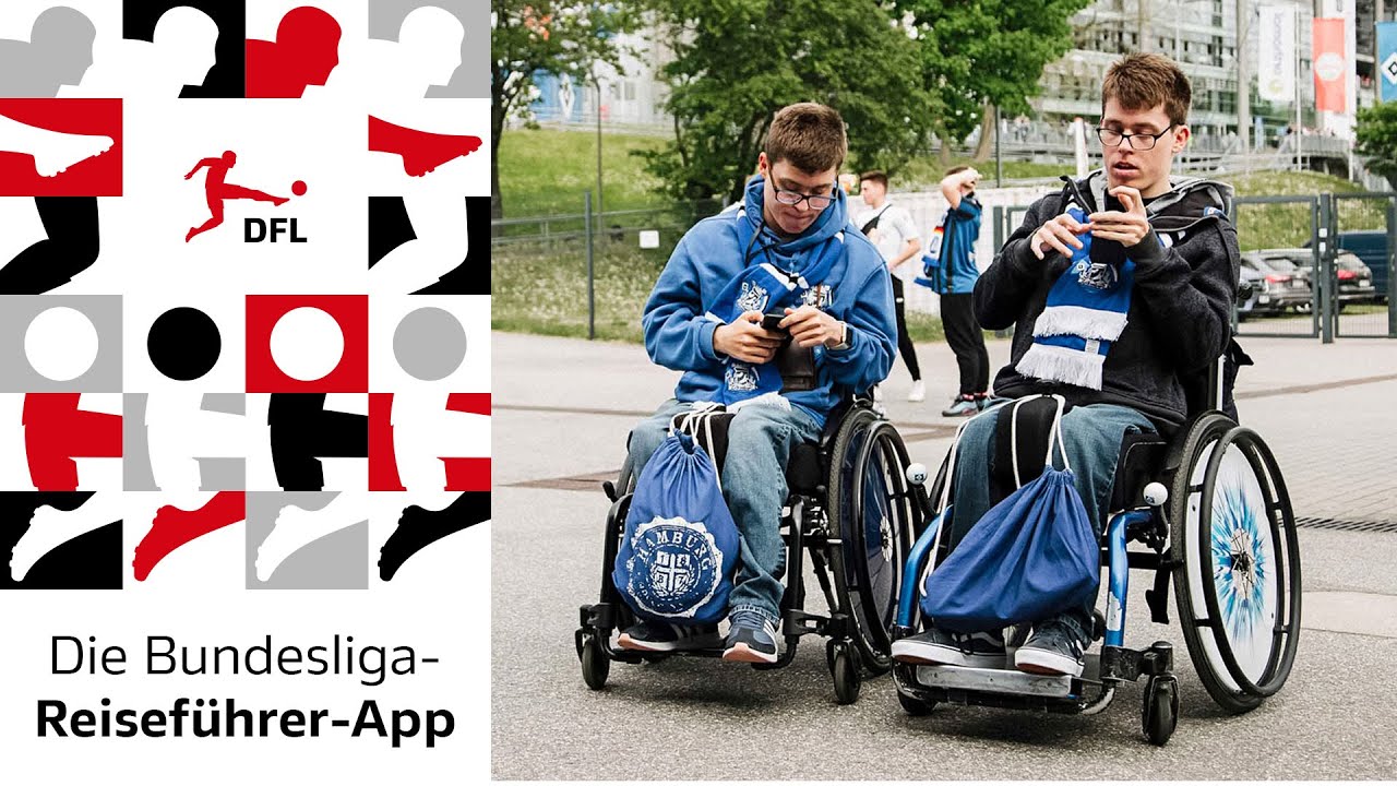 Die Bundesliga-Reiseführer-App: Bestmögliche Planung barrierefreier Stadionbesuche