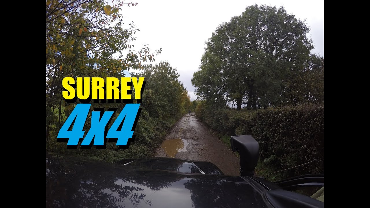 Autumn 2020 Green Laning Surrey Downs, POV 4x4 Drive Suzuki G.V.