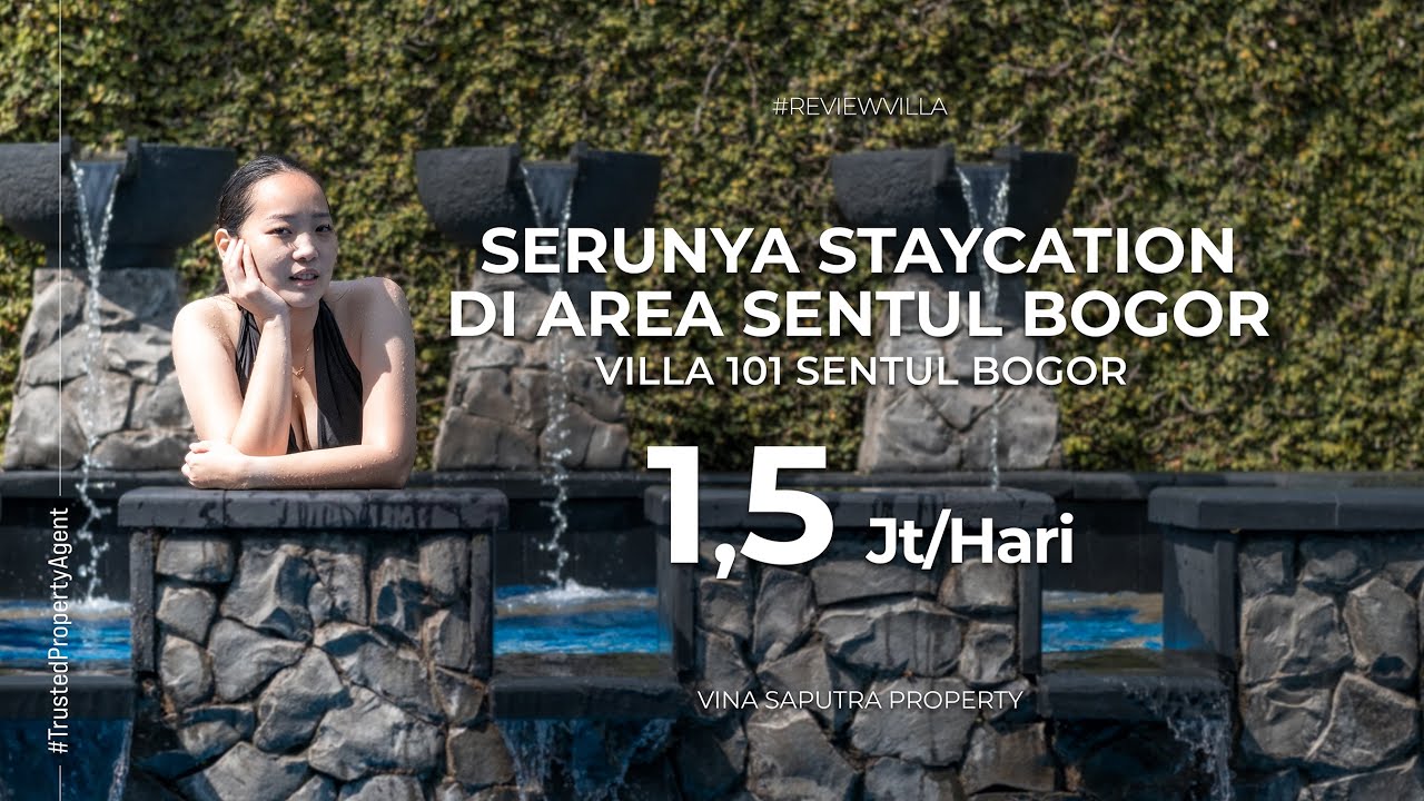 REVIEW VILA SENTUL BOGOR | AIRBNB SENTUL #scarletwhitening