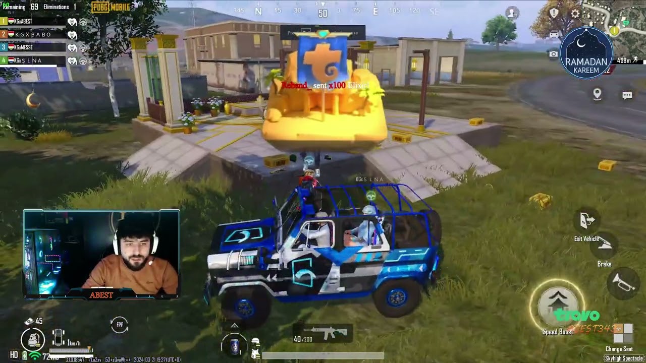 رمضان كريم! ABEST PUBG & GTA بەزمی خۆش لایڤی ڕۆژی 48