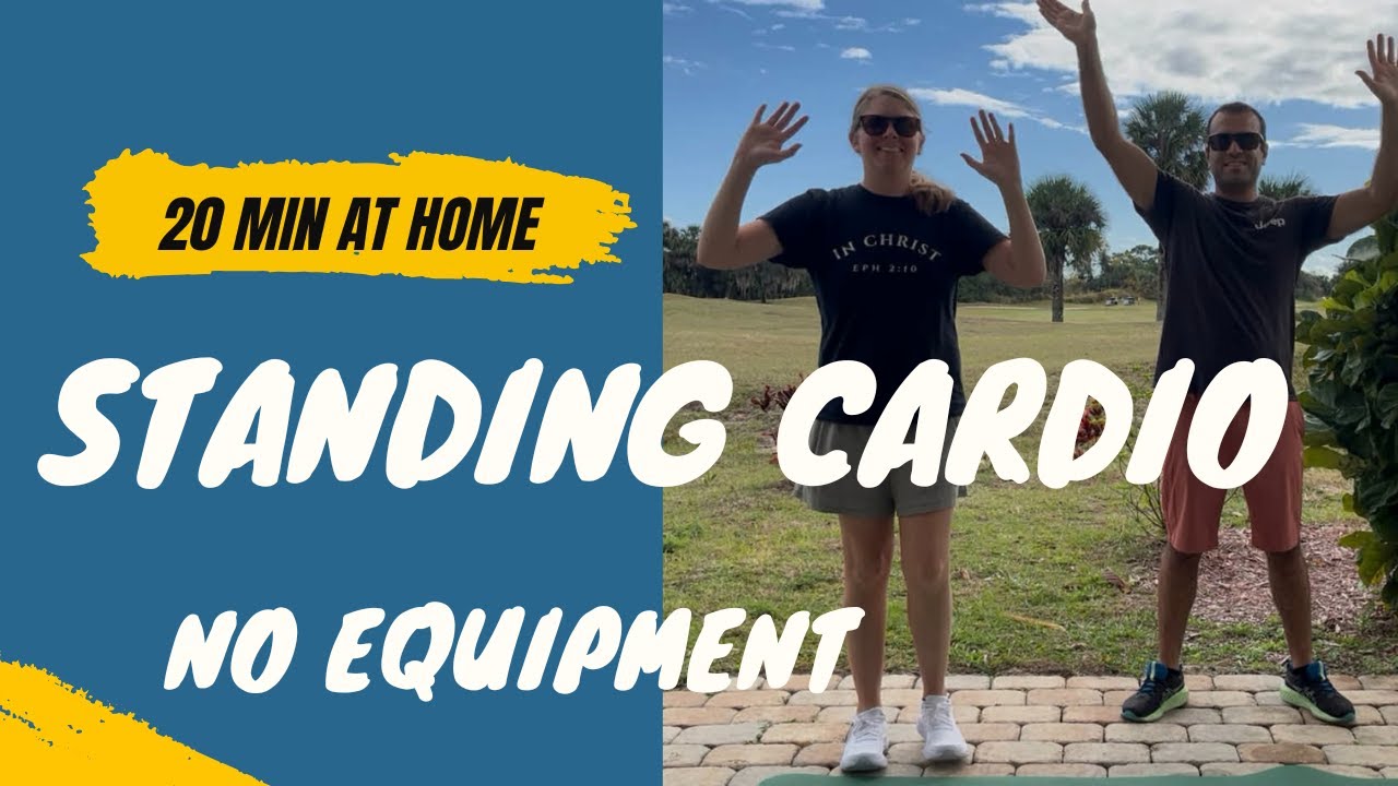 20 Minute Cardio Workout at Home (all standing // no equipment)