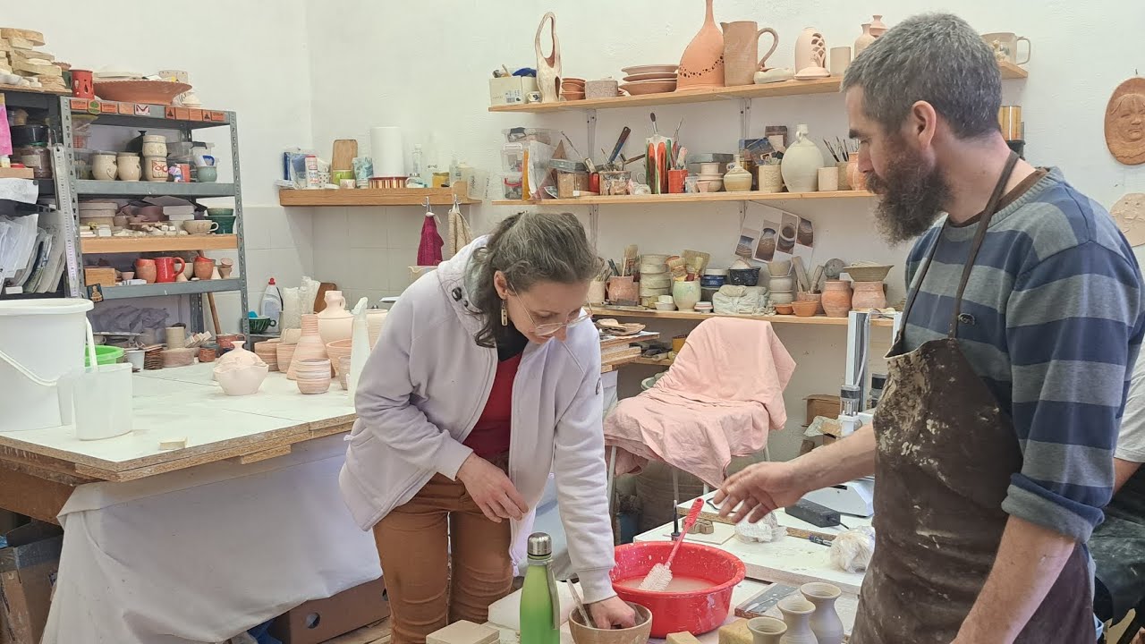 A László ceramics műhelyben jártam, agyag 3D nyomtatás a nagyváradi várban!