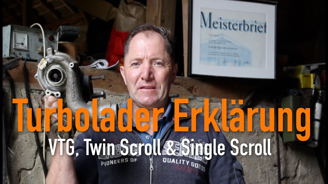 Turbolader Erklärung - VTG, Twin Scroll & Single Scroll...?! Erklärt vom Kfz Meister