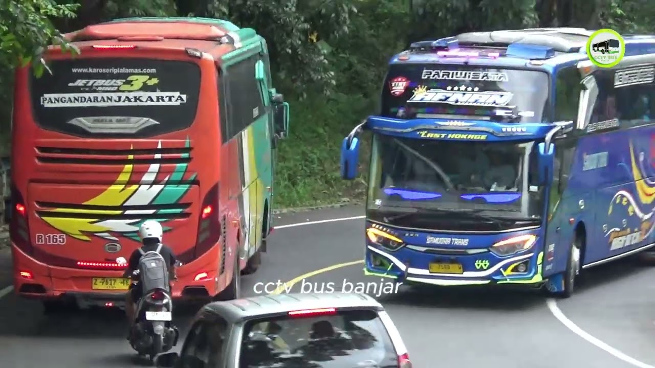 WEEKEND VIBES SPEKTAKULER 😱 Hunting Bus Ketemu Bus Artis dikelok lima kota banjar🚍🔥