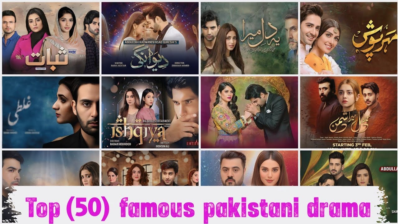 Top 50 Most Famous Pakistani Dramas of All Time//Best 40 Pakistani Dramas Ever | Drama Lovers Choice