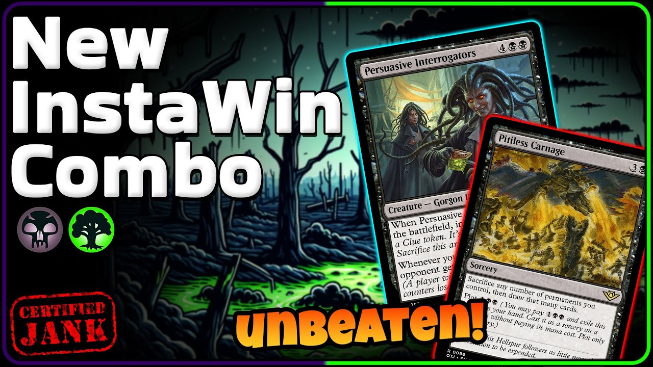☠️ NEW Instant Win Combo! Tier 1 Janky CARNAGE | Outlaws of Thunder Junction - MTG Standard Arena