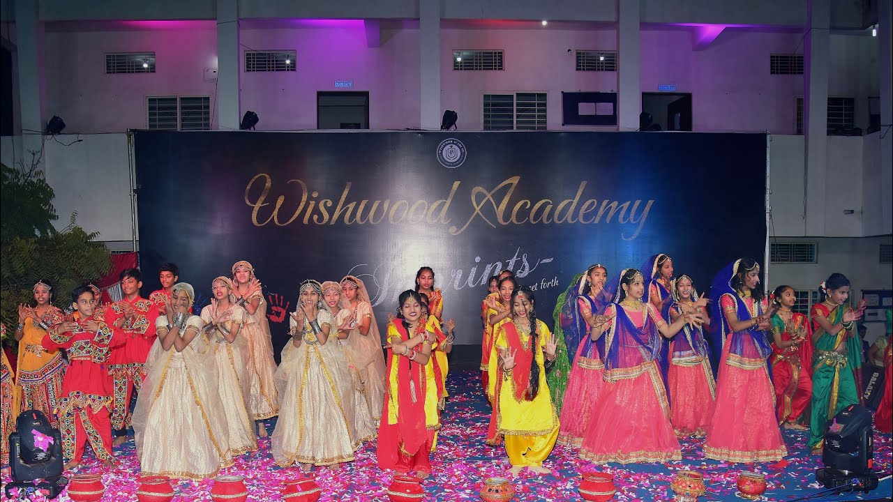 Folk Dance Performance ○ Class 5th-8th ○ Annual Day Celebration 2K22-23 ○ WISHWOOD ACADEMY BARWANI
