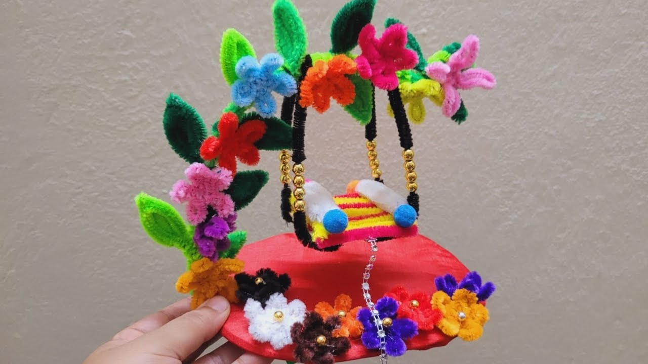 How to make Shree Krishna Jhoola| DIY |Janmashtami special craft