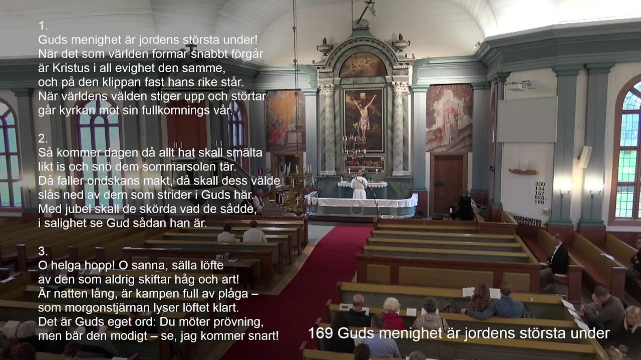 Högmässa i Larsmo kyrka söndagen den 20 oktober 2024