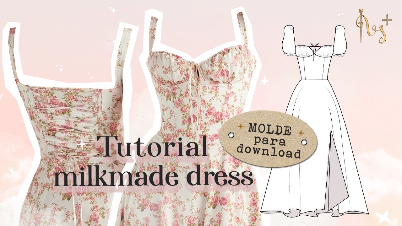 VDS+ | Live de Outubro | 12/10 | Vestido com amarração estilo corset