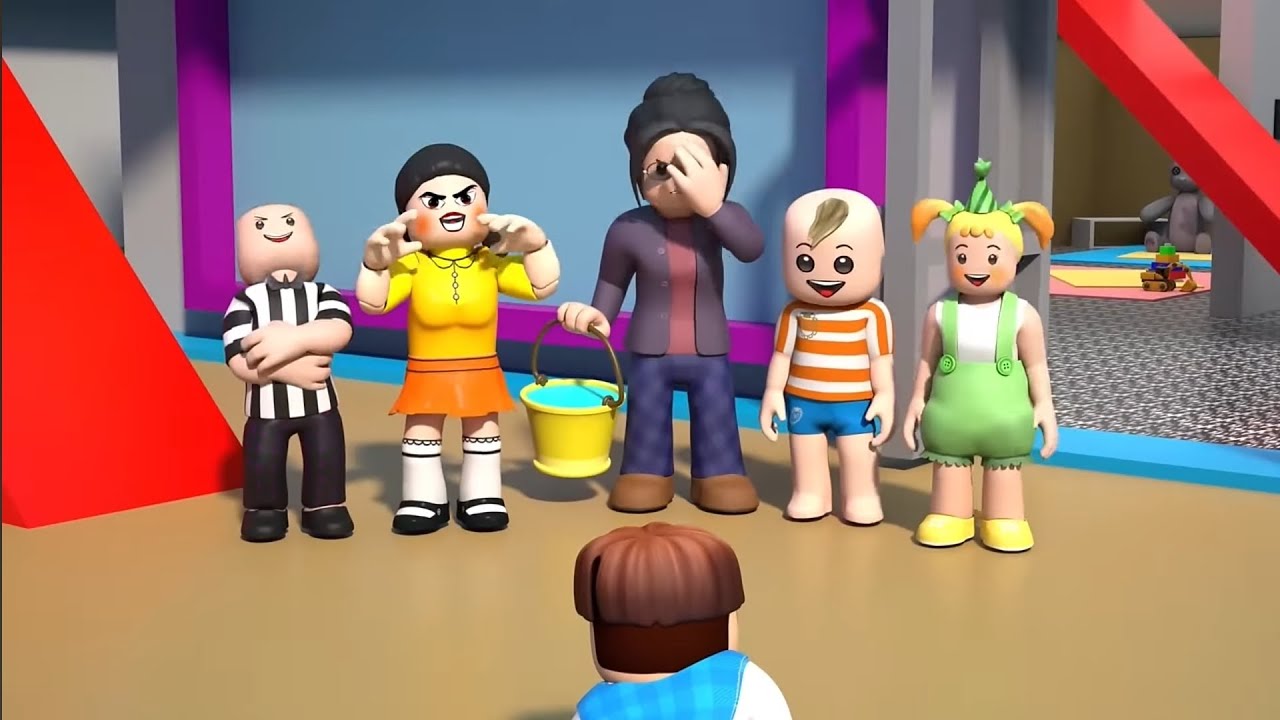ROBLOX Brookhaven🏡 RP: The bacon hair is on at school | Roblox animation