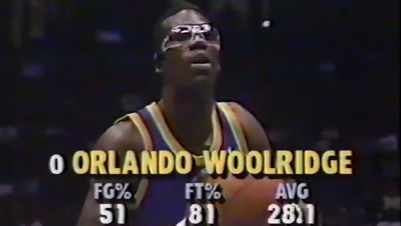 Orlando Woolridge Nuggets 34pts 6rebs 5asts vs Nets (1991)