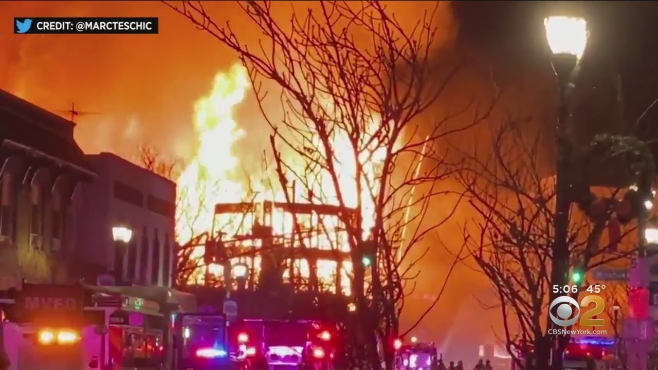 Witnesses: Towering Fire In Bound Brook 'Like An Action Movie'
