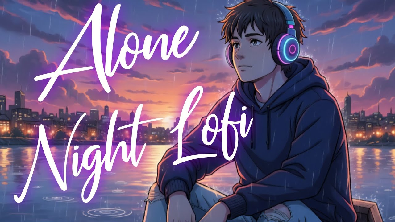 Alone Sad Night 🌜Lofi Songs | Peaceful Lofil Music to Relax 🎧