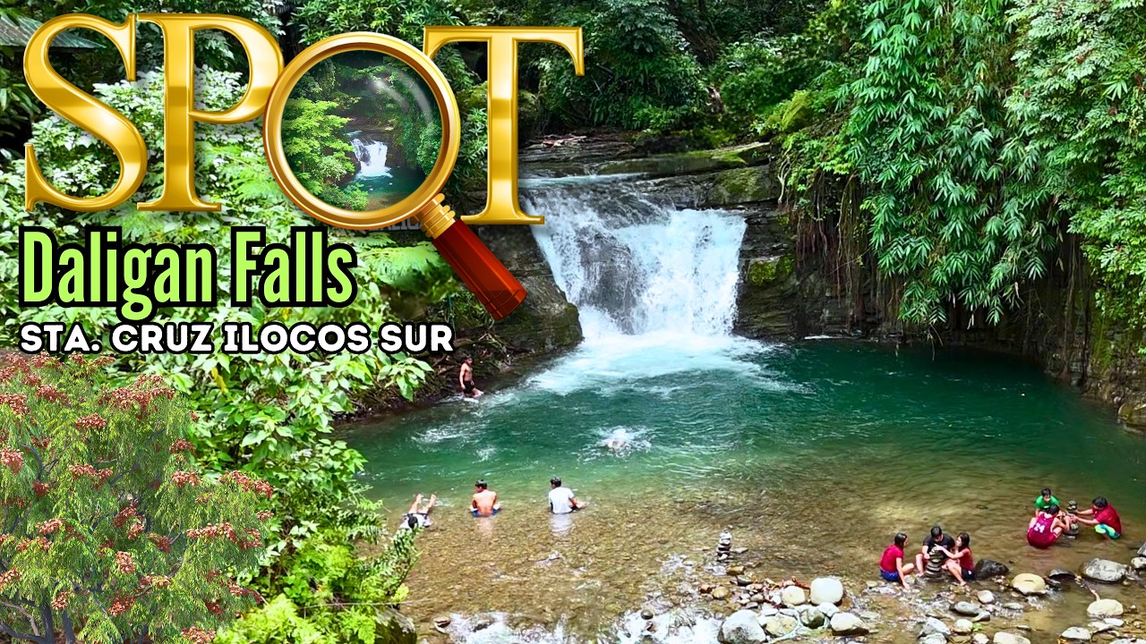 🌳Secret Waterfalls in Sta. Cruz Ilocos Sur: Daligan Falls