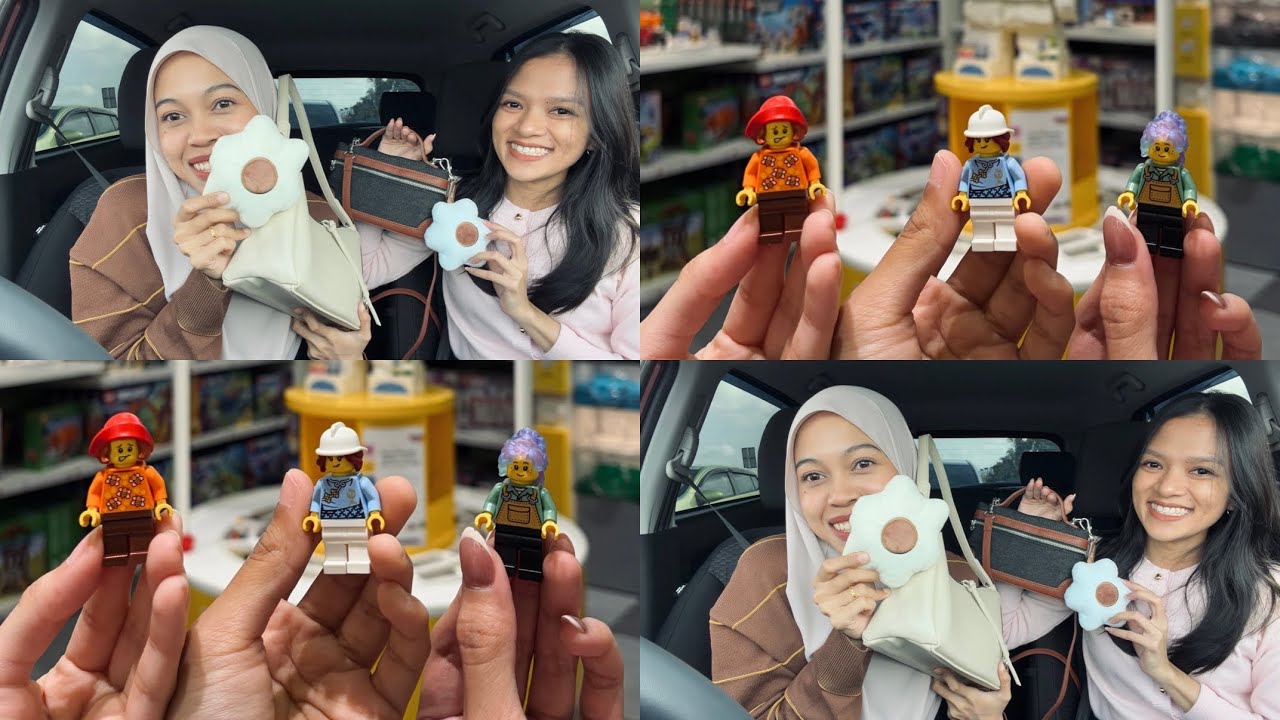 A Day Out : Customised Lego Characters & Unboxed Machino Blind Box!