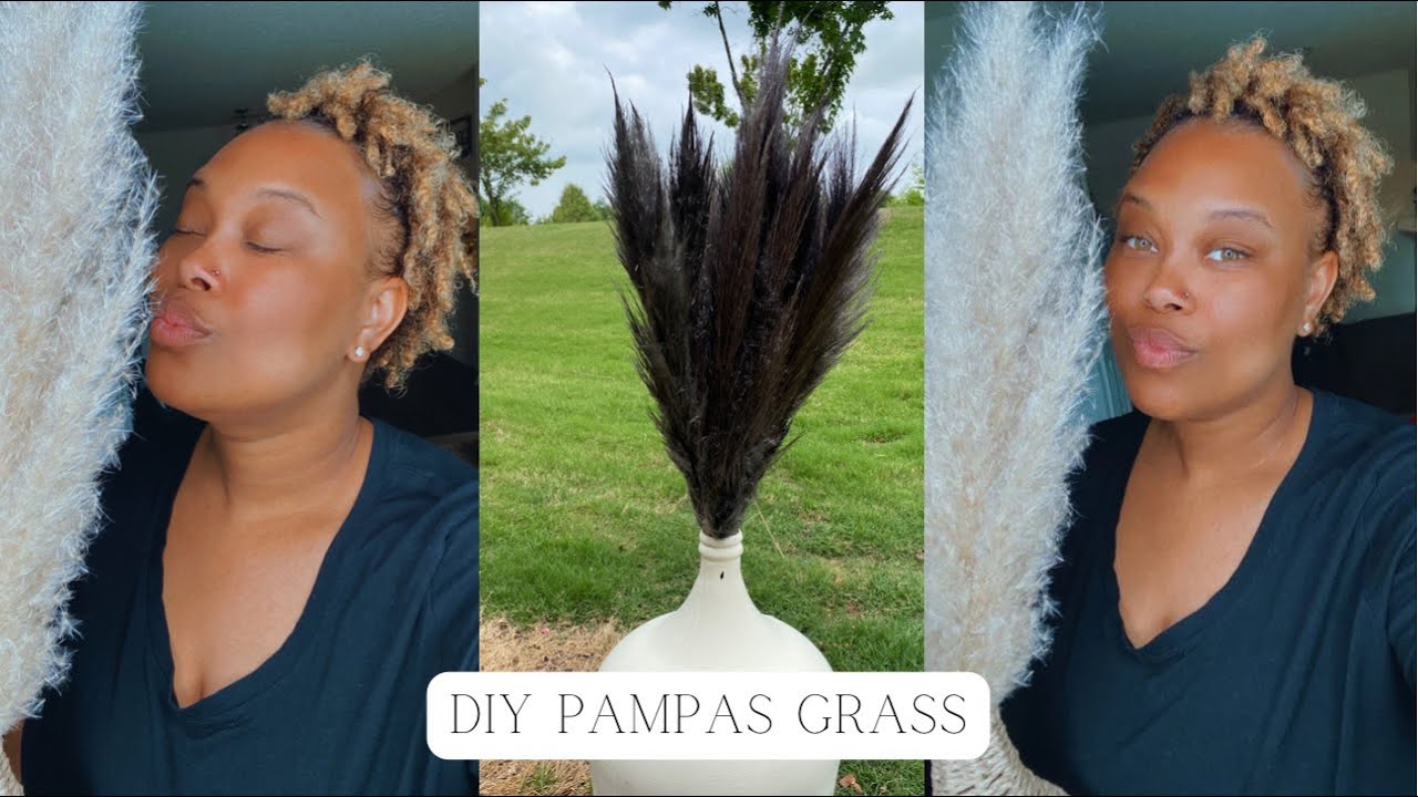 DIY PAMPAS GRASS | How to Dye Pampas Grass | Pampas Grass DIY | DIY