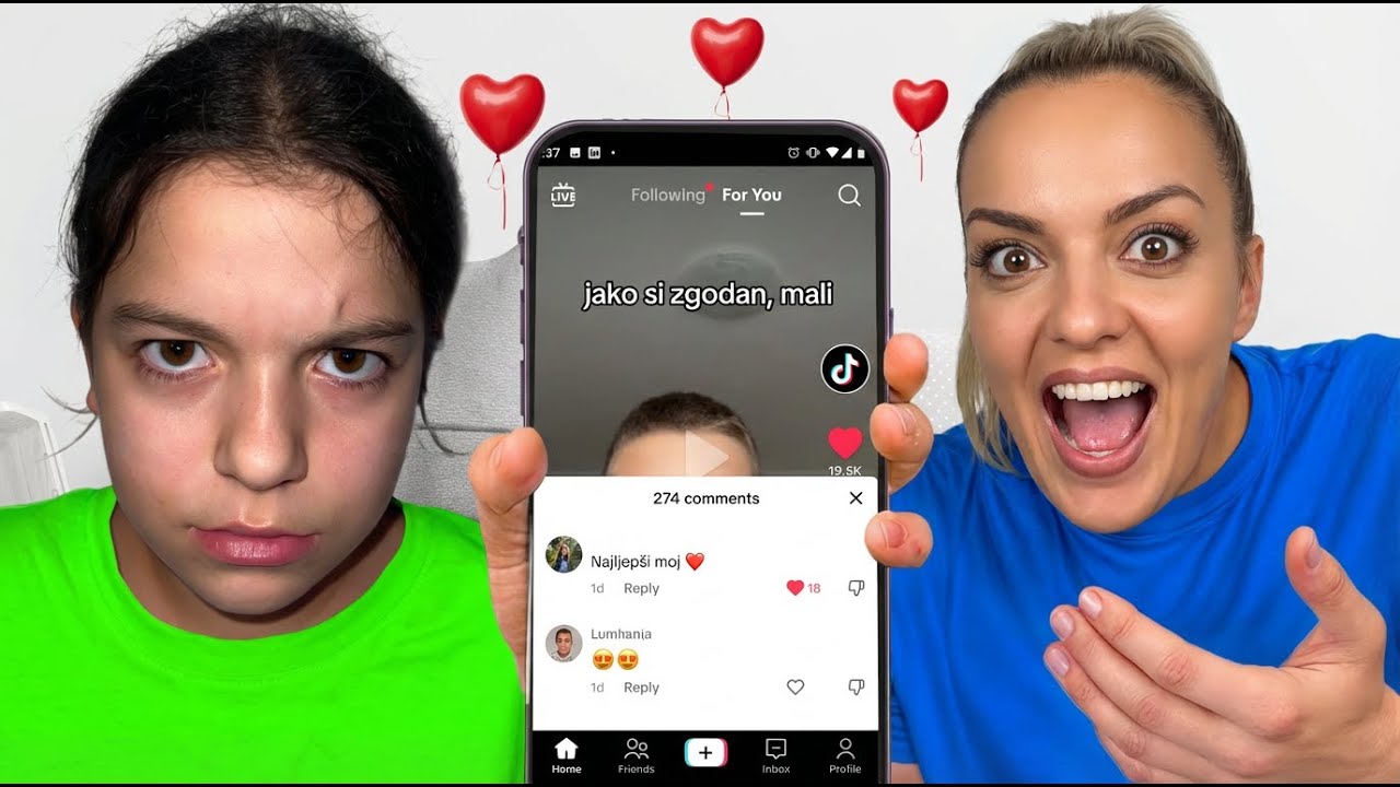 ŠTA LARISA LAJKUJE NA TIK TOKU ???