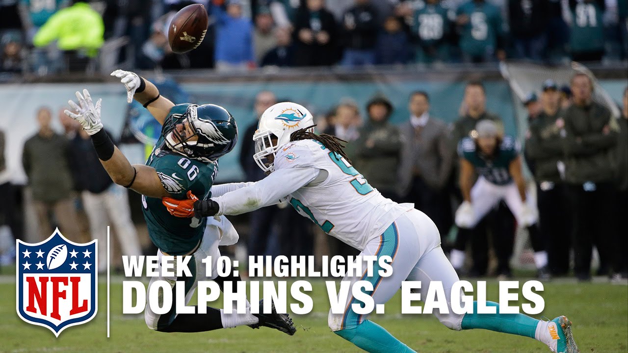 Dolphins vs. Eagles | Week 10 Highlights | NFL