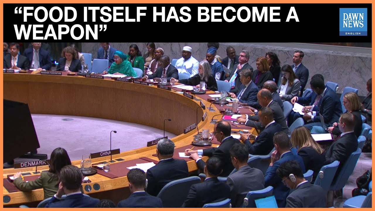 UN Warns Conflicts Are Weaponizing Food, Driving Global Hunger Crisis | Dawn News English