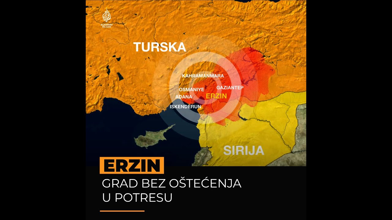 Kako je turski grad Erzin ostao neoštećen u potresu?
