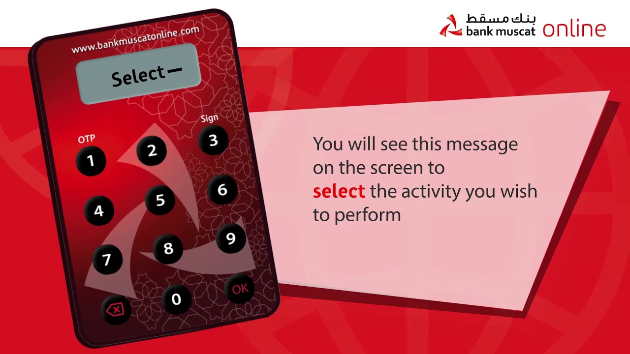 Empower Your Banking: Register for #Bank_Muscat Online Banking Today!