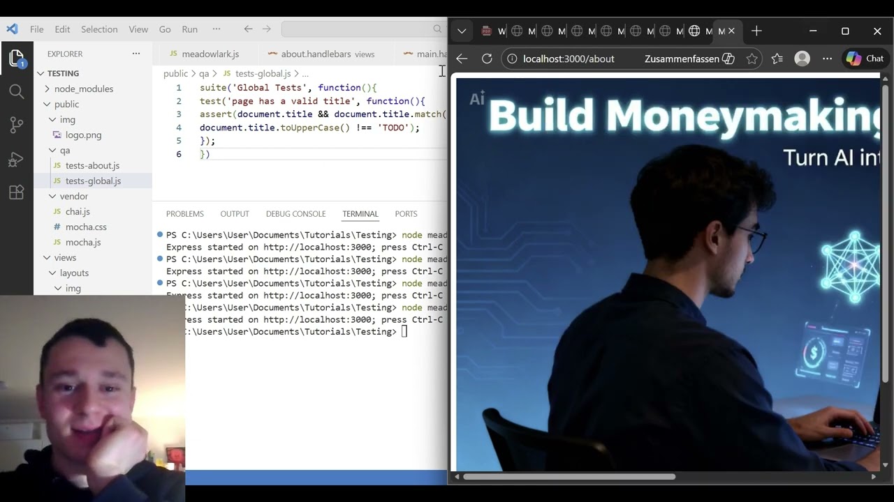 Pagetesting in Webdevelopement pt. 3