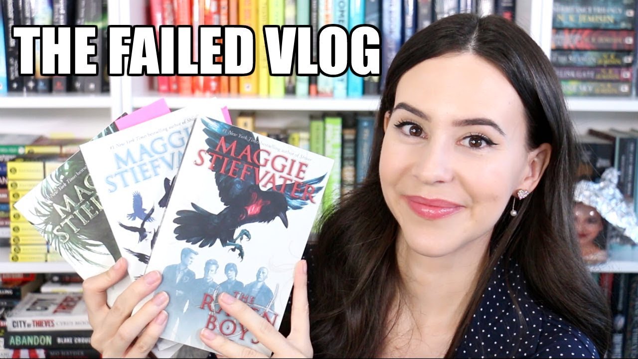 I Tried Reading The Raven Boys Series || Popular YA Book Reading Vlog