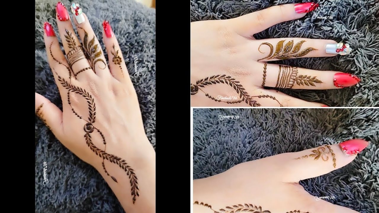 Simple Beautiful Mehndi//FMehndi786