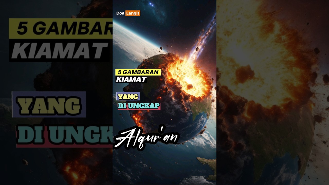 5 Gambaran Hari Kiamat yang Diungkap Alquran