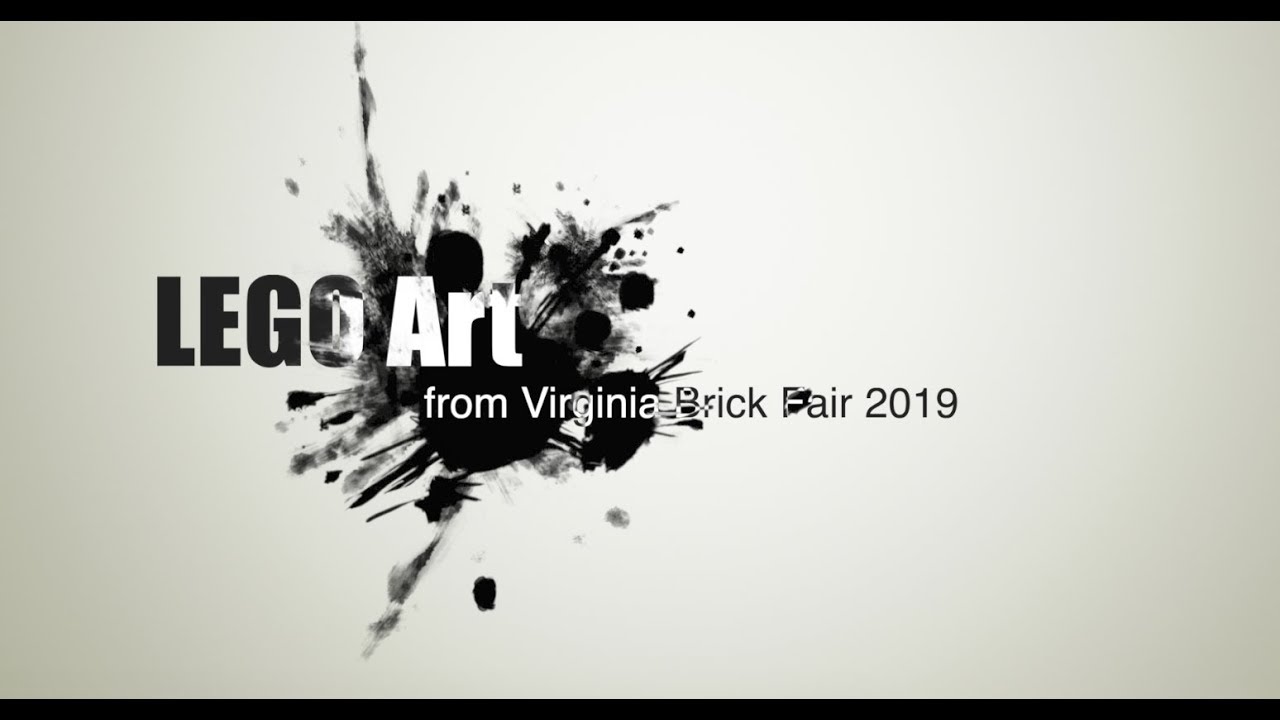 LEGO Art from Virginia Brick Fair 2019 - AMAZING & CREATIVE